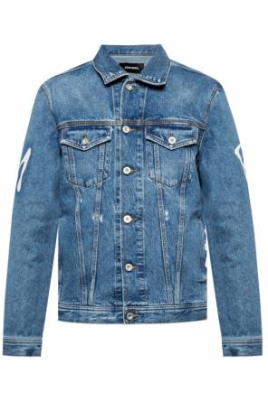 Denim jacket with logo, zdjęcie 1 Denim jacket with logo od Diesel